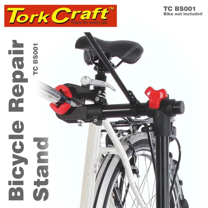 TORK CRAFT BICYCLE REPAIR WORK & STORAGE STAND COMPACT BIKE TC BS001