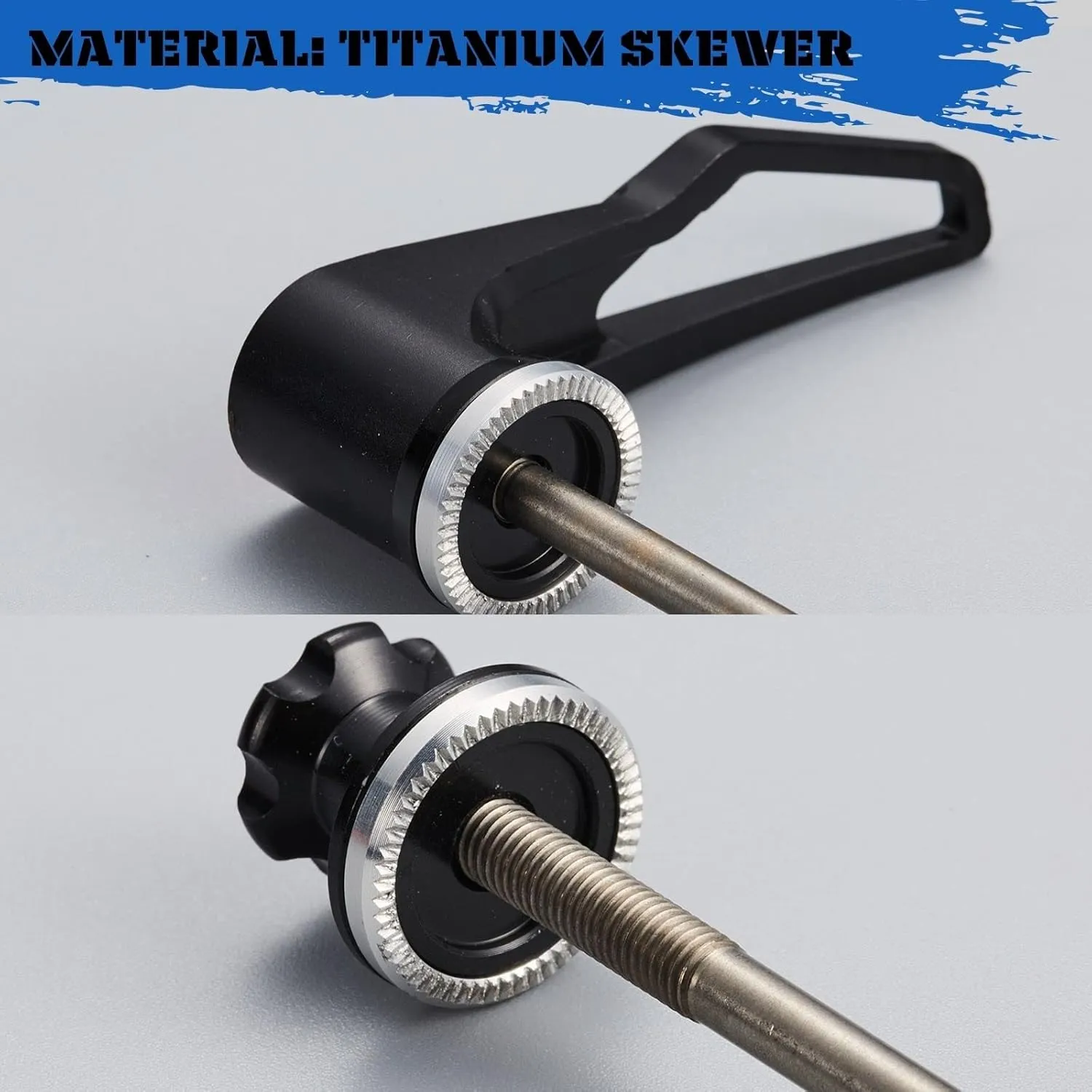 Upgraded Quick Release Skewer Set Titanium for Road Bike MTB Bike