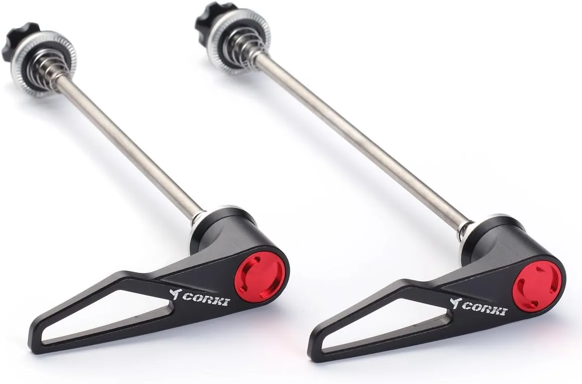 Upgraded Quick Release Skewer Set Titanium for Road Bike MTB Bike