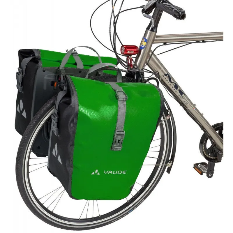 Vaude Aqua Front 28L Bike Panniers - Parrot Green - Pack of 2
