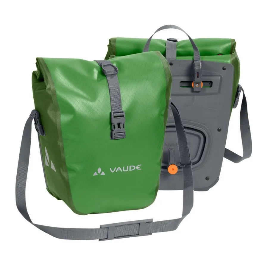 Vaude Aqua Front 28L Bike Panniers - Parrot Green - Pack of 2