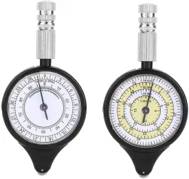 Wbestexercises Map Measurer,Mini Outdoor Map Odometer Map Measuring Gauge Distance Caculator Mapping Tool Metal Wheel for Camping Hiking Traveling Walking